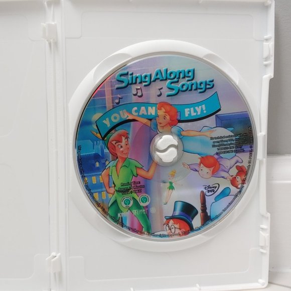 Disney 4 DVD Kids Movie Bundle -Aladdin, Merry Madagascar & Peter Pan Sing Along - Picture 7 of 8